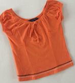 tee shirt fille orange tee shirt Pirouette 140, Fille, Chemise ou À manches longues, Utilisé, Enlèvement ou Envoi