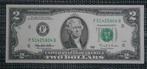 Bankbiljet 2 Dollars America Serie F Atlanta 1995 UNC, Ophalen of Verzenden, Overige landen, Setje