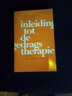 Inleiding tot gedragstherapie, Boeken, Ophalen of Verzenden, Zo goed als nieuw