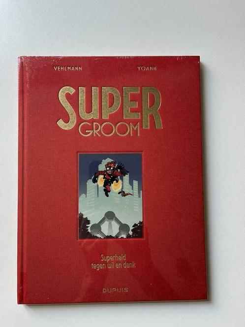 Supergroom Superheld tegen wil en dank luxe linnen geseald, Boeken, Stripverhalen, Nieuw, Eén stripboek, Ophalen of Verzenden