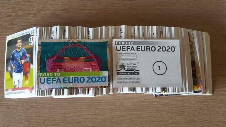 Panini Road to UEFA EURO 2020 stickers, Verzamelen, Sportartikelen en Voetbal, Zo goed als nieuw, Poster, Plaatje of Sticker, Ophalen of Verzenden