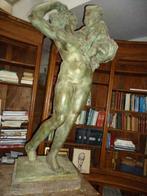 Bernard CALLIE Grand Nu Debout Mère & Enfant Bacchante, Enlèvement