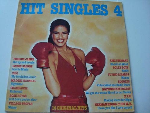 LP: Hit Singles 4 (1979), Cd's en Dvd's, Vinyl | Verzamelalbums, Gebruikt, Pop, Ophalen of Verzenden