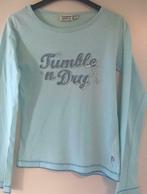 T-shirt bleu clair - Tumble 'n Dry - taille 128, Fille, Chemise ou À manches longues, Utilisé, Enlèvement ou Envoi