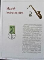 KUNSTBLAD nr. 260- ADOLPHE SAX (SLECHTS 500 VAN GEMAAKT), Postzegels en Munten, Postzegels | Europa | België, Gestempeld, Muziek