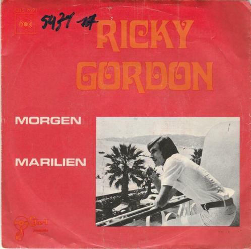 45T: Ricky Gordon: Morgen, Cd's en Dvd's, Vinyl | Nederlandstalig, Overige formaten, Ophalen of Verzenden