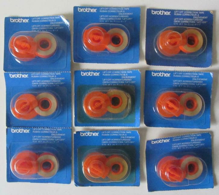 Brother AX-410 - Correctie tape, Diversen, Typemachines, Nieuw, Ophalen of Verzenden