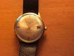 Montre vintage Baume & Mercier, Baumatic, Genève, Met bandje, Polshorloge, Goud, Ophalen