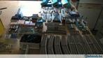 Marklin m  rails recht,  bochten verschilende°, vele wissels, Ophalen, Wisselstroom, Gebruikt, Rails