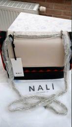 SCHOUDER TAS MERK NALI ITALY, Ophalen of Verzenden, Nieuw, Zwart, Schoudertasje