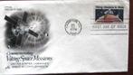 FIRST DAY COVER- THEMA RUIMTEVAART- VIKING SPACE -U.S.A., Postzegels en Munten, Ophalen of Verzenden, Gestempeld, Overige thema's