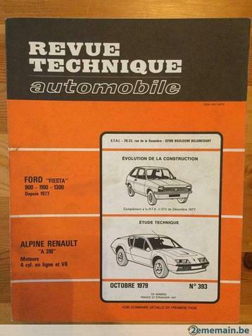 Revue Technique Automobile Renault " A 310 " ( 4 Cyl. & V6 ) disponible aux enchères