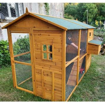 Poulailler XXL abri poule maison poule caille coq NEUF GEANT, Envoi, Neuf, Poulailler