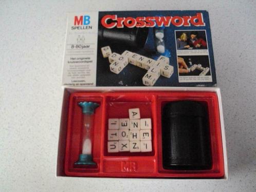 Vintage "Crossword"  van MB anno 1978., Hobby en Vrije tijd, Gezelschapsspellen | Overige, Zo goed als nieuw, Ophalen of Verzenden