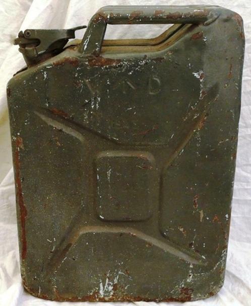 Jerrycan, Brandstofcanister, Engels / UK, 20 Liter, 1943.(1), Verzamelen, Militaria | Tweede Wereldoorlog, Landmacht, Overige typen