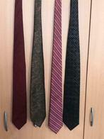 Lot de 4 cravates de marques, état neuves, prix du lot 15€., À motif, Autres couleurs, Enlèvement ou Envoi, Neuf