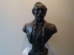 1902 Ernest BASTIN XL buste bronze bronze Usine VOJAVE Bxl, Antiquités & Art, Enlèvement