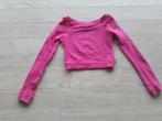 Crop top Maat XS Cool Cat, Kleding | Dames, Topjes, Ophalen of Verzenden, Zo goed als nieuw, Lange mouw, Roze