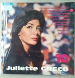Juliette Gréco “10 ans de chansons”  – 10” LP, Cd's en Dvd's, Ophalen of Verzenden, 1960 tot 1980, 10 inch
