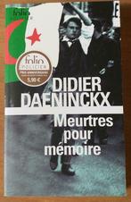 Meurtres pour mémoire (Didier Daeninckx) - livre neuf, Livres, Didier Daeninckx, Enlèvement ou Envoi, Neuf