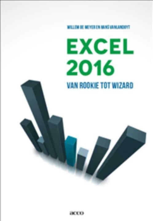 Excel 2016 - Van Rookie tot Wizard, Boeken, Informatica en Computer, Zo goed als nieuw, Software, Ophalen of Verzenden