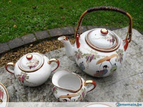 Très beau service à thé chinois, Antiquités & Art, Antiquités | Porcelaine, Enlèvement