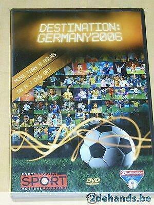 Destination: Germany 2006 - Sport voetbalmagazine 4 DVD-set, Cd's en Dvd's, Dvd's | Sport en Fitness, Alle leeftijden, Ophalen of Verzenden