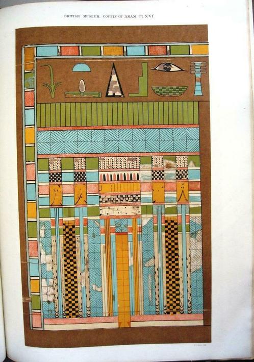Egyptian Text from the Coffin of Amanu 1886 Birch Egypte, Antiquités & Art, Antiquités | Livres & Manuscrits, Enlèvement ou Envoi