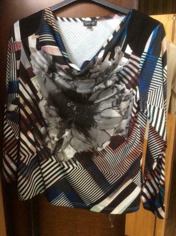 Blouse à manches longues Pause Café, Taille 42/44 (L), Enlèvement ou Envoi, Autres couleurs, Comme neuf