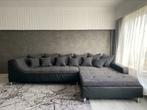 Canapé d'angle gris