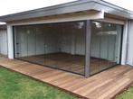 Goedkope en/of luxe glaswand, 64, 82, 98, of 104 cm breed, Tuin en Terras, Tuinmeubel-accessoires, Nieuw, Ophalen of Verzenden