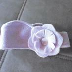 paarse fleece haarband, Kinderen en Baby's, Ophalen of Verzenden, Gebruikt, Meisje