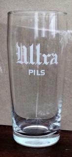 bier brouwerij glas Ultra pils Ecaussinnes, Collections, Enlèvement ou Envoi, Comme neuf, Verre à bière