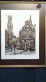 Ets kleur, Antiek en Kunst, Kunst | Etsen en Gravures, Ophalen