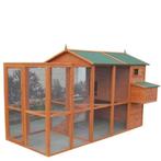 Poulailler XXL 8 poules maison poule coq abri poules oie, Animaux & Accessoires, Envoi, Neuf, Poulailler