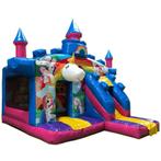 verhuur springkasteel unicorn met glijbaan, Verzenden