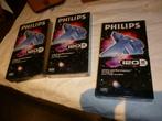 3 cassettes vidéo neuves VHS Philips audio vidéo enregistrer, Enlèvement, Neuf, dans son emballage