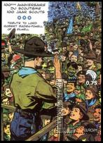 BL142 100 jaar Scouts (Baden-Powell), Postzegels en Munten, Ophalen of Verzenden, Frankeerzegel, Postfris