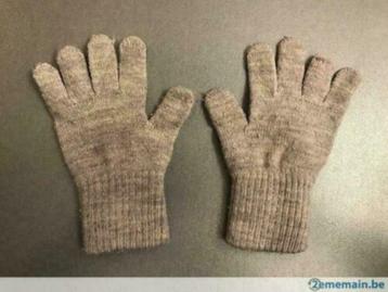 H&M grijze handschoenen - Maat 92/104, Kinderen en Baby's, Kinderkleding | Mutsen, Sjaals en Handschoenen, Jongen of Meisje, H&M