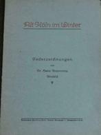 Federzeichnungen ALT KÖLN IM WINTERDr. Heinz Kaumanns Krefel, Ophalen of Verzenden