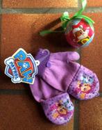 Paw Patrol handschoenen 1 maat+1 kerstbal., Kinderen en Baby's, Kinderkleding | Mutsen, Sjaals en Handschoenen, Handschoenen, Nieuw