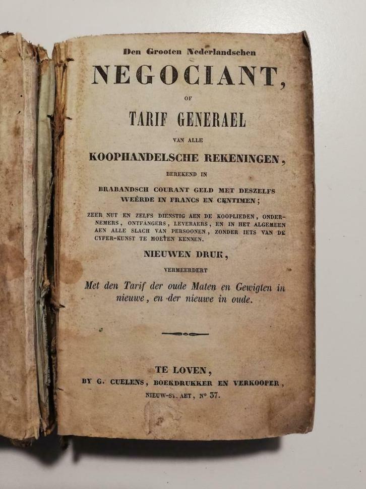 Negociant, Koophandelsche rekeningen ca 1800-1850, Antiek en Kunst, Antiek | Boeken en Manuscripten, Ophalen of Verzenden
