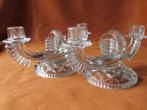 Unieke set Art Deco kandelaars, 'Czechoslovakia', Ophalen of Verzenden