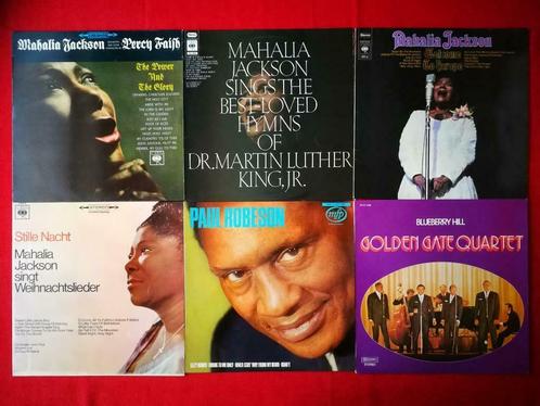 6 LP’s gospel & afro-amerik.muziek, als lot of apart (LL12), CD & DVD, Vinyles | Autres Vinyles, Enlèvement ou Envoi