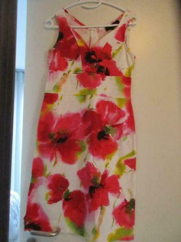 Zomerkleedje bloemen WAX maat 38, Zo goed als nieuw, WAX, Rood, Ophalen