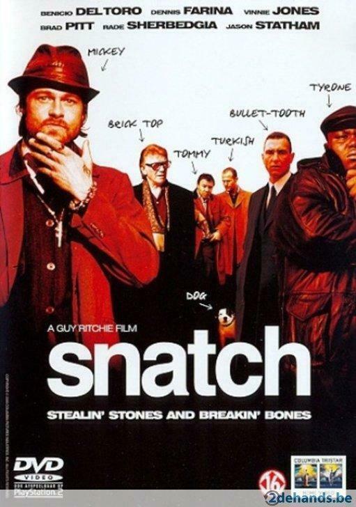 DVD snatch, Cd's en Dvd's, Dvd's | Actie, Ophalen of Verzenden