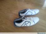 Jolie paire de chaussures blanches et bleues KOST, Kleding | Heren, Schoenen, Wit, Overige typen, Nieuw, Ophalen of Verzenden
