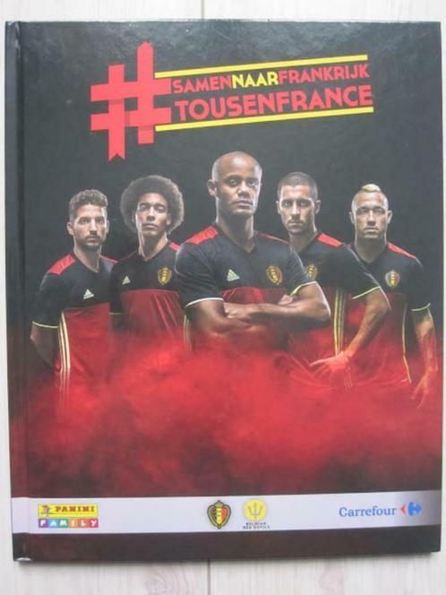 livre panini : Ensemble pour la France  TousenFrance "Carref, Collections, Autocollants, Comme neuf, Sport, Enlèvement ou Envoi