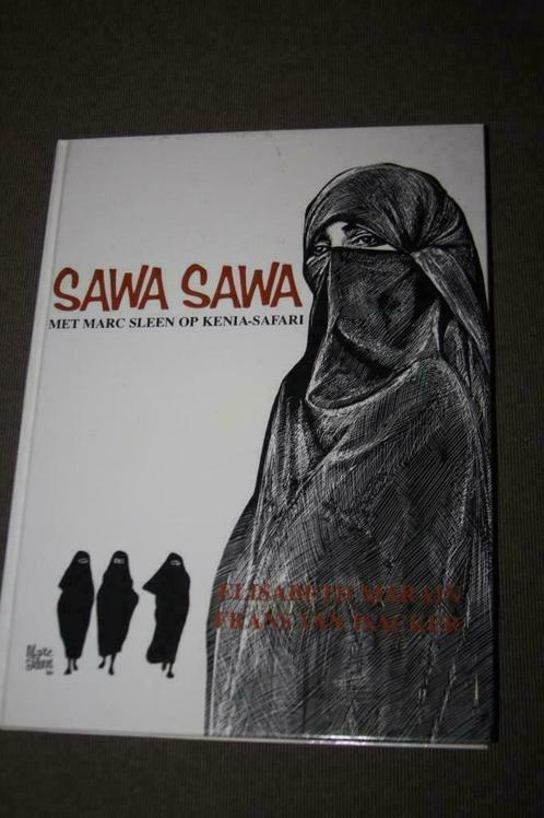 HC boek "Sawa Sawa ( foto's en tekeningen van Marc Sleen ), Verzamelen, Stripfiguren, Gebruikt, Boek of Spel, Overige figuren