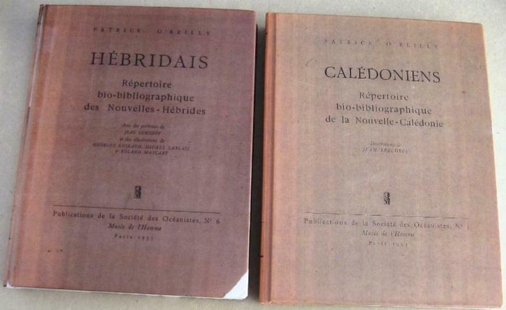 Calédoniens & Hébridais HC P O'Reilly Pacific New Hebrides, Boeken, Geschiedenis | Wereld, Gelezen, Overige gebieden, Ophalen of Verzenden